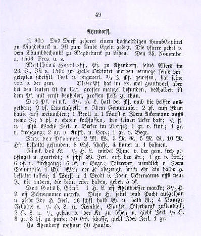 Protokoll Atzendorf 1563